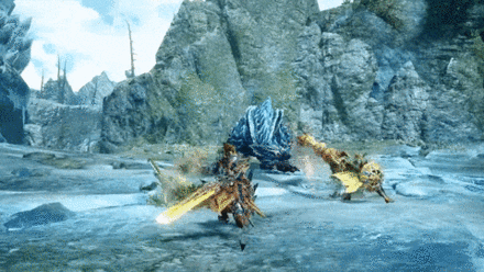 MH Rise Sunbreak - Lunagaron Icy Mist