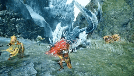 MH Rise Sunbreak - Lunagaron Tail Swipe