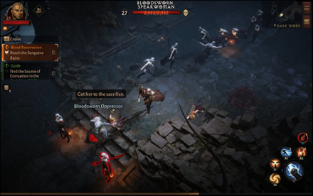 DI - follow after the Bloodsworn