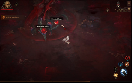 DI - Blood Rose health drain