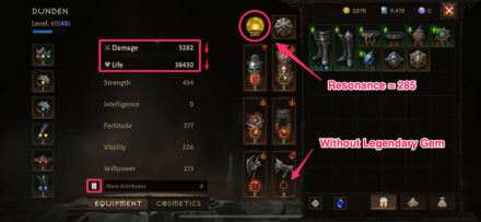 Damage and Life Before