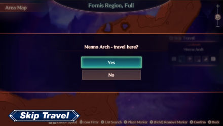 Xenoblade Chronicles 3 - Skip travel