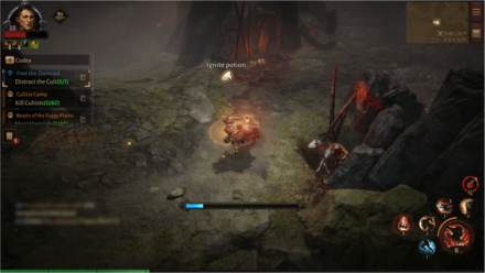 Diablo Immortal - Follow Ria and Distract the Cult