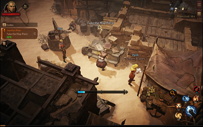 DI - take the map piece