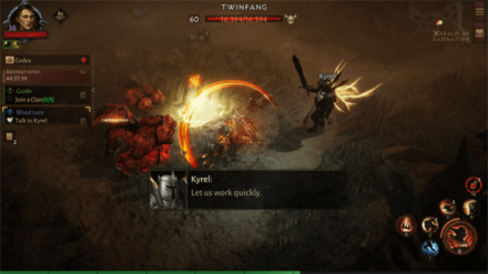 Diablo Immortal - Kill Twinfangs