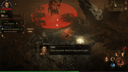 Diablo Immortal - Avoid Amatok