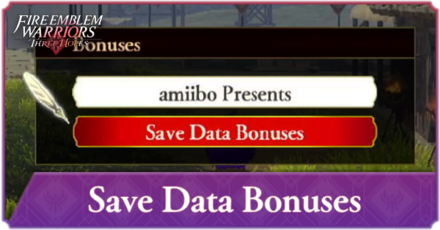 FEW3H Save Data Bonuses Top Banner