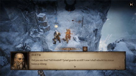 Diablo Immortal - Talk to Mirto