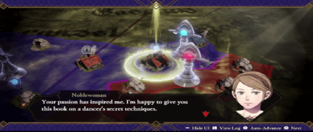 Book of Dancing dialogue