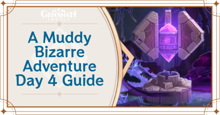 Genshin Impact - Emergency Escort Guide for A Muddy Bizarre Adventure Day 4