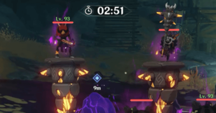 Genshin - Emergency Escort - Geo Towers and Geo Shields