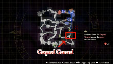 Gaspard General  Location