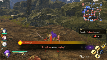 Bernadetta Sniping Fire Emblem Three Hopes