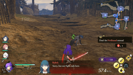 Defeat Byleth Fire Emblem Three Hopes