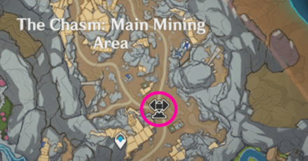 Genshin -  Continued Cleanup Location Main Mining Area