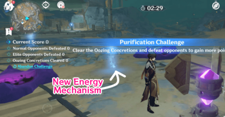 Genshin -  How to Get 4000 Points - Energy Merchanism Spawn in the Area