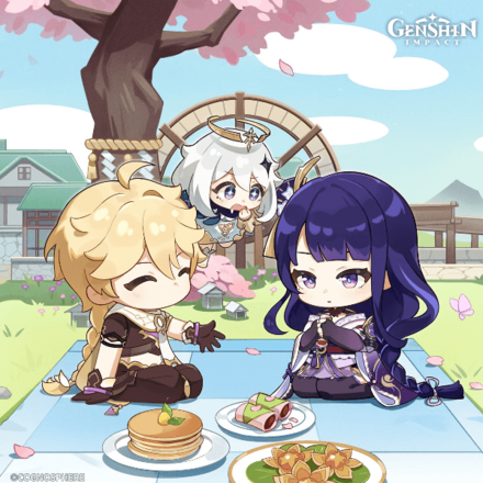 Genshin Impact - Raiden Birthday Art 2022