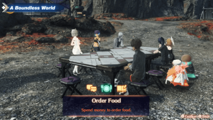 Xenoblade Chronicles 3 Order Food in Colonies