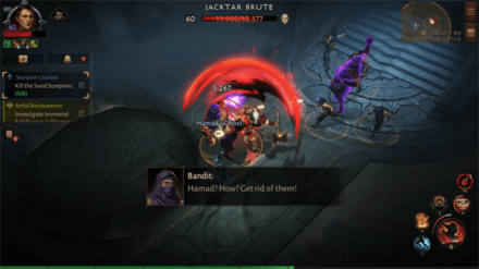 Diablo Immortal - Defeat the Sand Scorpions
