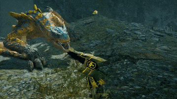 MH Rise Sunbreak - How to Use Marionette Spider.gif