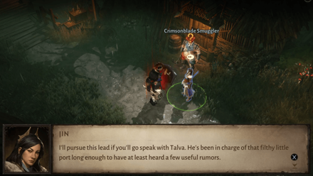 Blazing Raid - Speak to Jin