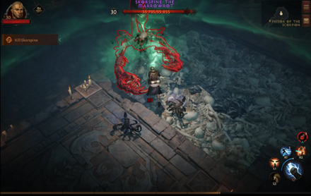 DI - defeat Skorspine