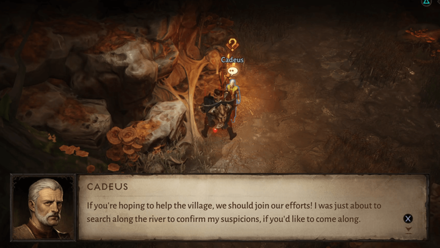 Among the Bodies - Speak to Caedus at the Infested Quagmire