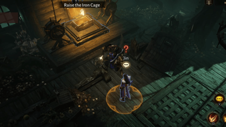 Parlay with Peril - Speak to Jin Before Exiting Rhodri