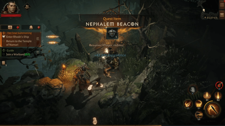 Parlay with Peril - Quest End Screen