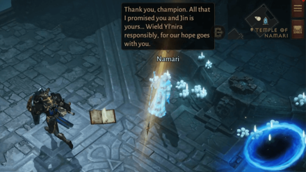 The Final Summoning - Listen to Namari