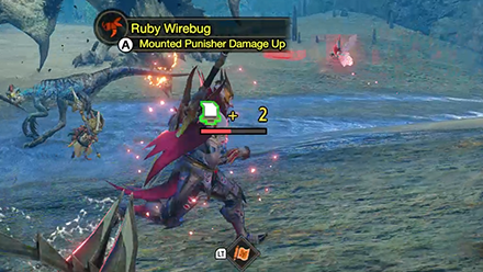 MH Rise Sunbreak - Morphed Wirebug Ruby Wirebug