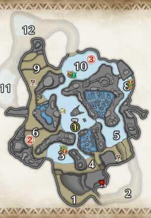MH Rise Sunbreak - Morphed Wirebugs Frost Islands Location Upper