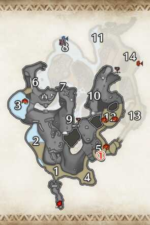 MH Rise Sunbreak - Morphed Wirebugs Lava Caverns Location Upper