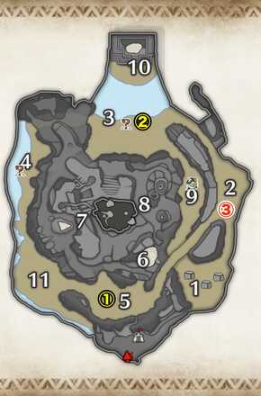 MH Rise Sunbreak - Morphed Wirebugs Jungle Location Upper