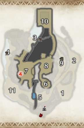 MH Rise Sunbreak - Morphed Wirebugs Jungle Location Lower