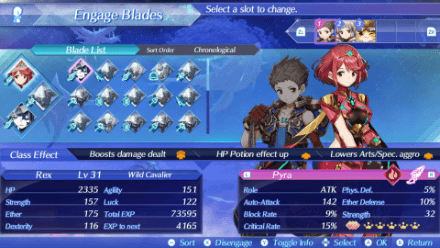 Xenoblade Chronicles 2 Blades
