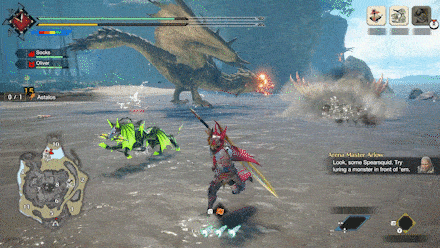 MH Rise Sunbreak - Spearsquid How to Use