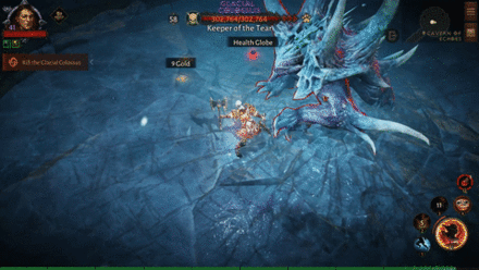 Diablo Immortal - Ice Wall