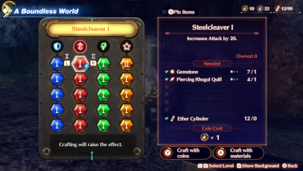 Xenoblade Chronicles 3 - Gem Crafting