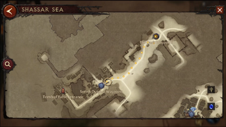 DI - reach Sereth Outpost