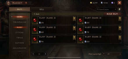 Ruby Rank 2 Asking Price