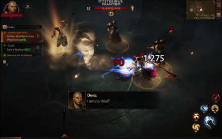 DI - defeat the mysterious phantoms