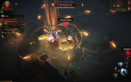 DI - defeat the Curator