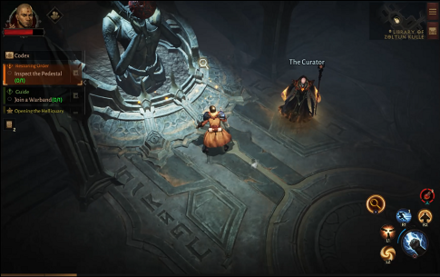 DI - inspect the pedestal