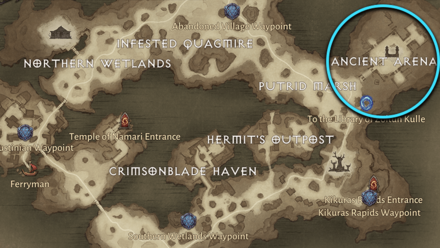 To the Arena - Go to the Ancient Arena