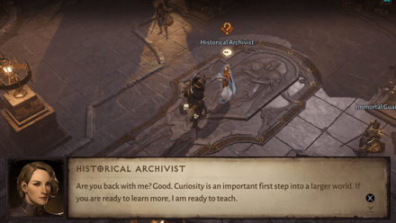 The Cycle Begins - Speak to the Historical Archivist