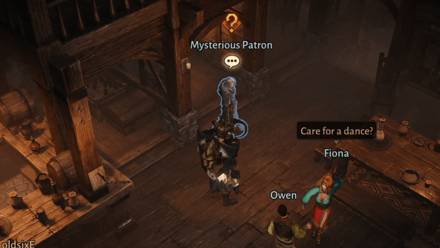 The Cycle Begins - Speak to the Mysterious Patron