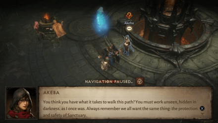 The Cycle Begins - Speak to Akeba