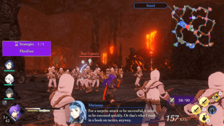 Activate Fleetfoot Fire Emblem Three Hopes