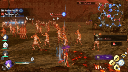 Defeat Catherine Fire Emblem Three Hopes